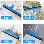 Adjustable 50" Floor Squeegee for Water & Hair