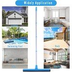 Adjustable 50" Floor Squeegee for Water & Hair