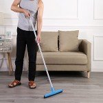 Adjustable 50" Floor Squeegee for Water & Hair