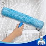 MR.SIGA Window Cleaning Kit: Squeegee & Scrubber