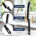 Multifunctional Crevice Cleaning Brush Set - 6 Pcs