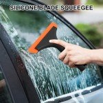 SetSail Mini Silicone Shower Squeegee for Glass