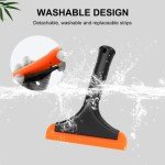 SetSail Mini Silicone Shower Squeegee for Glass