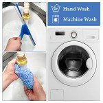 Window Cleaning Kit with Squeegee and Microfiber Scrubber