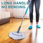 64-Inch Self-Wringing Twist Mop for Easy Cleaning