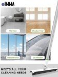 elMMA Rubber Floor Squeegee with 3 Blades