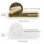 36" Microfiber Mop Pads for CLEANHOME Dust Mop