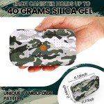 Camouflage Reusable Silica Gel Packets - 40g