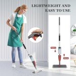 Beyoco Spray Mop with Microfiber Pads and Bottle
