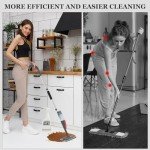 Beyoco Spray Mop with Microfiber Pads and Bottle