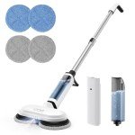iDOO Electric Spin Mop with LED Headlight