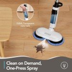 iDOO Electric Spin Mop with LED Headlight