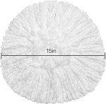 6 Pack Microfiber Spin Mop Replacement Heads