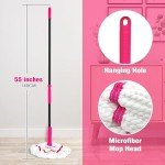 Self Wringing Twist Mop with 18-Inch Microfiber Head