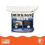 Quick Dam White Absorbent Mats, 10 Pack