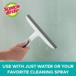 Scotch-Brite 10 Inch Dual Blade Streak-Free Squeegee