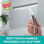 Scotch-Brite 10 Inch Dual Blade Streak-Free Squeegee