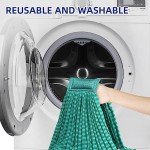 DRKLEAN Heavy-Duty Microfiber Mop Heads - 2 Pack