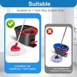 SuperAbound Spin Mop Replacement Head and Base Set