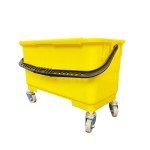 30L Microfiber Flat Mop Bucket - Grey