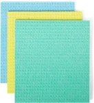 Full Circle Squeeze Reusable Sponge Cloths, 3-Pack