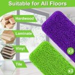 Aifacay Reusable Mop Pads for Swiffer Wet Jet - 6 Pack