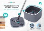 True & Tidy Mop and Bucket Cleaning Set
