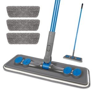 Microfiber Flat Mop for Easy Floor Cleaning