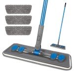 Microfiber Flat Mop for Easy Floor Cleaning