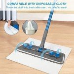 Microfiber Flat Mop for Easy Floor Cleaning