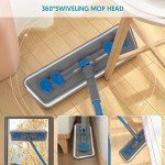 Microfiber Flat Mop for Easy Floor Cleaning