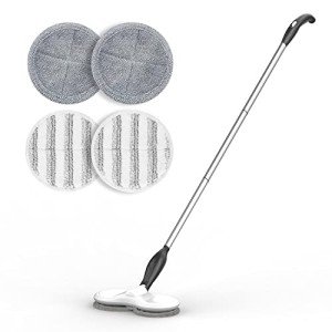 Electric Cordless Mop for Hard Floors & Tiles