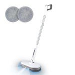 Cordless Electric Mop with Dual Spin Motors
