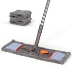 Microfiber Wet Dry Floor Mop with 2 Pads