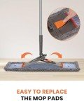 Microfiber Wet Dry Floor Mop with 2 Pads