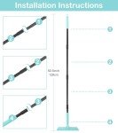 KeFanta 2-in-1 Sweeper Mop Kit with Cloths