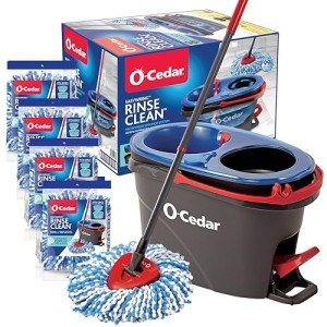 O-Cedar EasyWring Spin Mop & Bucket System