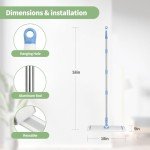 18" Microfiber Floor Mop Cleaning System with Pads