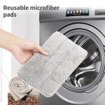 18" Microfiber Floor Mop Cleaning System with Pads