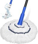 Self-Wringing Microfiber Mop for All Floor Types