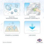 Clorox Clinical Germicidal Cleaner with Bleach, 2-Pack