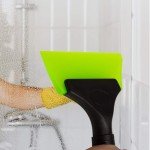 5-Inch Multi-Purpose Shower Glass Squeegee - Green