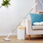 Hands-Free Mop and Bucket Set with 3 Compartments