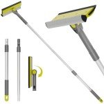 Jetshine 2-in-1 Window Squeegee with Extension Pole