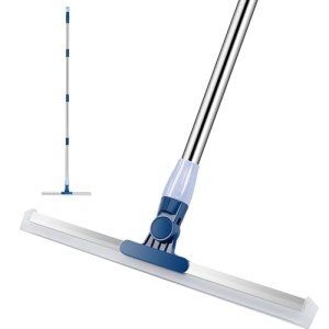 Adjustable Long Handle Floor Squeegee for Cleaning
