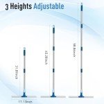 Adjustable Long Handle Floor Squeegee for Cleaning