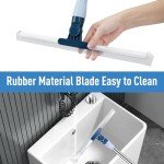 Adjustable Long Handle Floor Squeegee for Cleaning