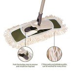 Eyliden Adjustable Dust Mop with Washable Pads