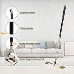 Eyliden Adjustable Dust Mop with Washable Pads