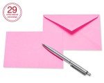 Bright Pastel Blank Cards with Envelopes - 200 Pack
